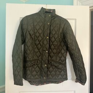 Women’s Size 6 Barbour Jacket Quilted with Floral pattern